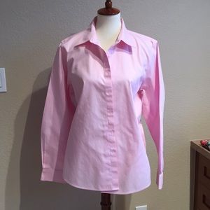 Pink dress blouse